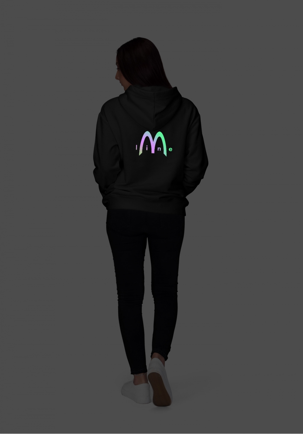 Лимитированное худи унисекс Линия М ~ M Line (мрачное, коллекция back) Лимитированное худи унисекс Линия М ~ M Line (мрачное, коллекция back)