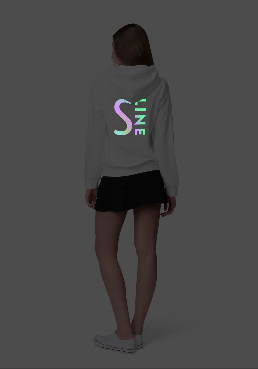 Лимитированное худи унисекс Линия Эс ~ S Line (ясное, коллекция back) Лимитированное худи унисекс Линия Эс ~ S Line (ясное, коллекция back)
